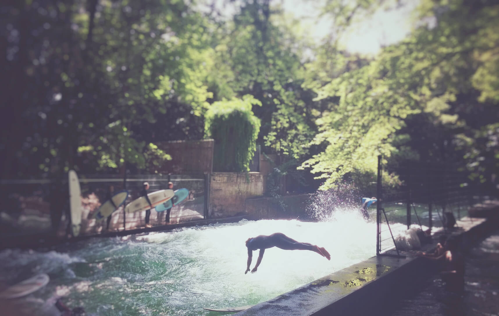 Picture of the English Gargens in Munich