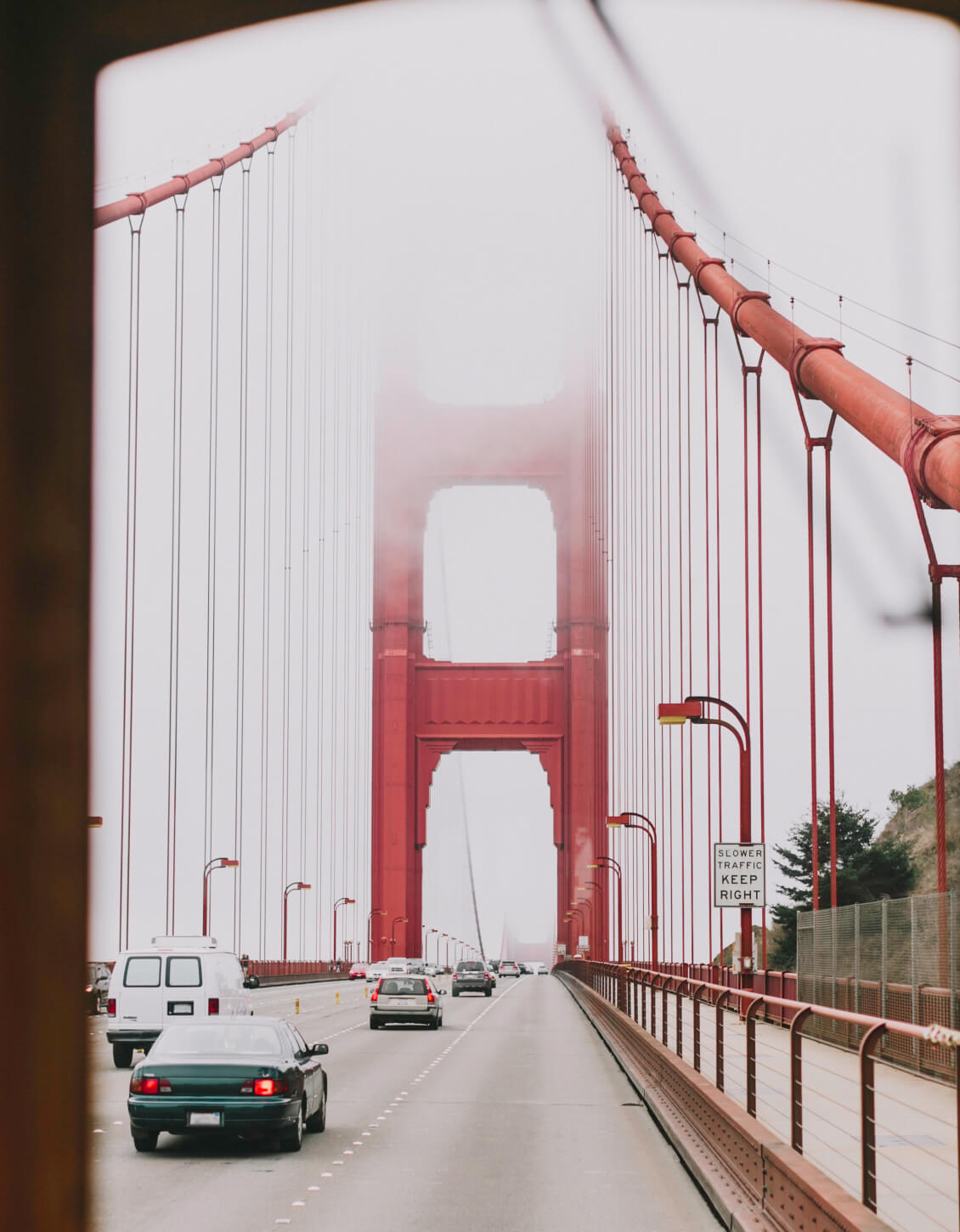 Picture of the Golden Gate Bridge.